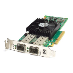 6VK2R DELL EMULEX LPE16002 HOST BUS ADAPTER DUAL PORT 16GB SFP+ FC LOW PROFILE